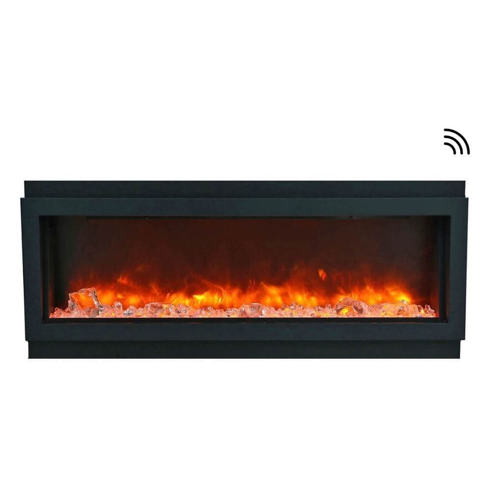 Amantii Panorama DEEP 72" Built-in Smart Electric Fireplace