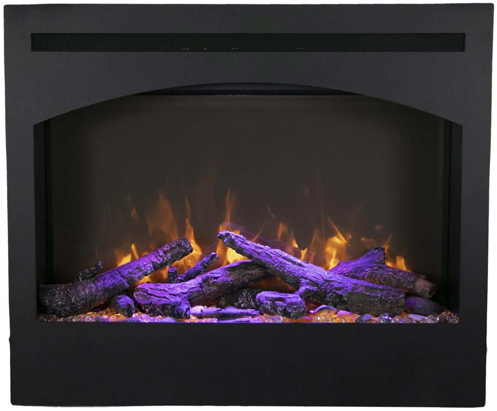 Amantii 31" ZECL 3228 STL Electric Fireplace
