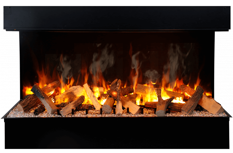 Amantii Signature TruView Series 3 Side Glass Fireplace