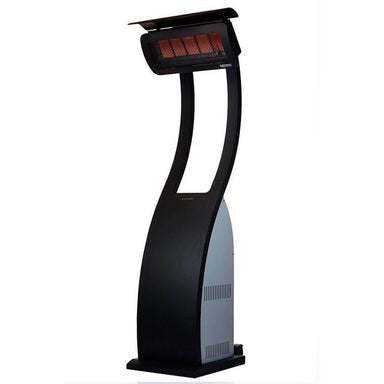 Sleek Bromic Tungsten Smart-Heat portable gas heater for outdoor warmth and comfort on patios.