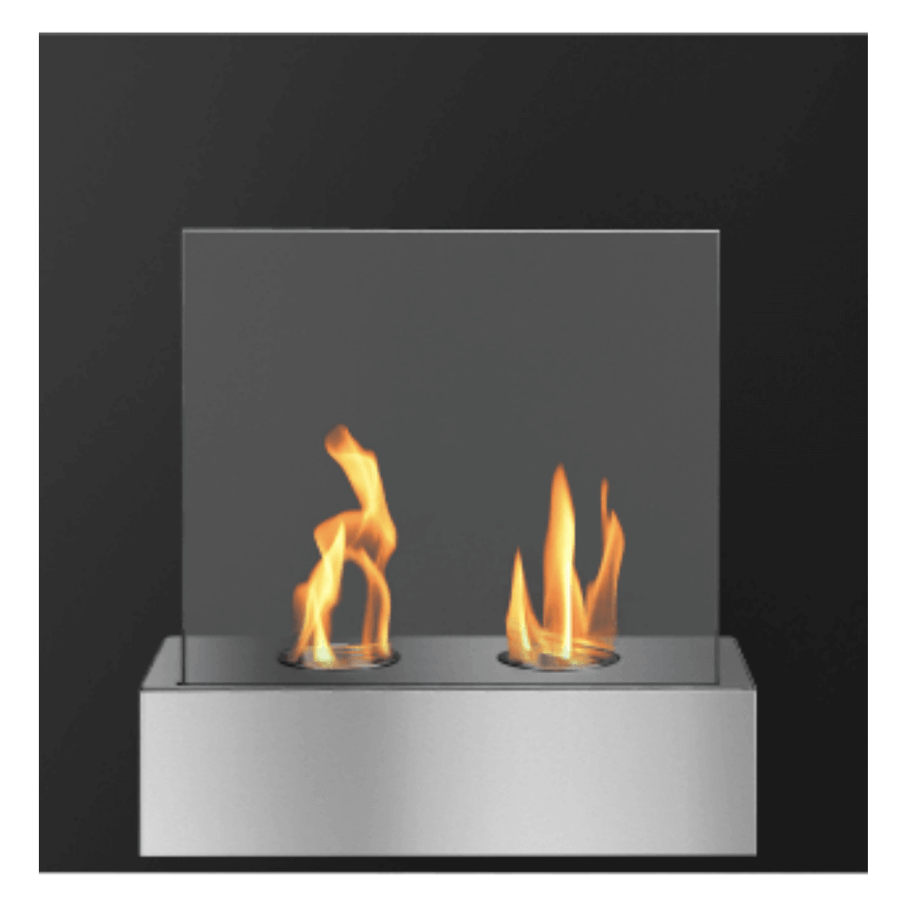 The Bio Flame Pure 24-Inch Wall Mounted Ethanol Fireplace