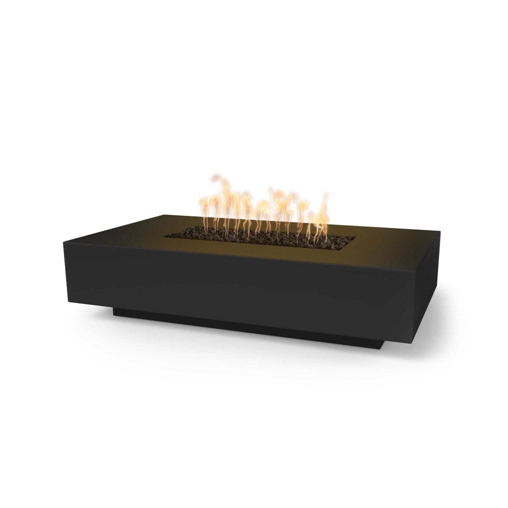 Outdoor Plus Cabo 66-Inch Rectangular GFRC Gas Fire Pit Table - Flame Sense