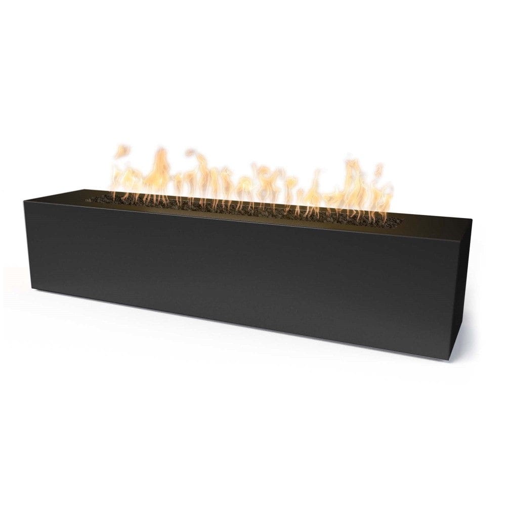 Outdoor Plus Carmen 72-Inch Linear GFRC Gas Fire Pit - Flame Sense