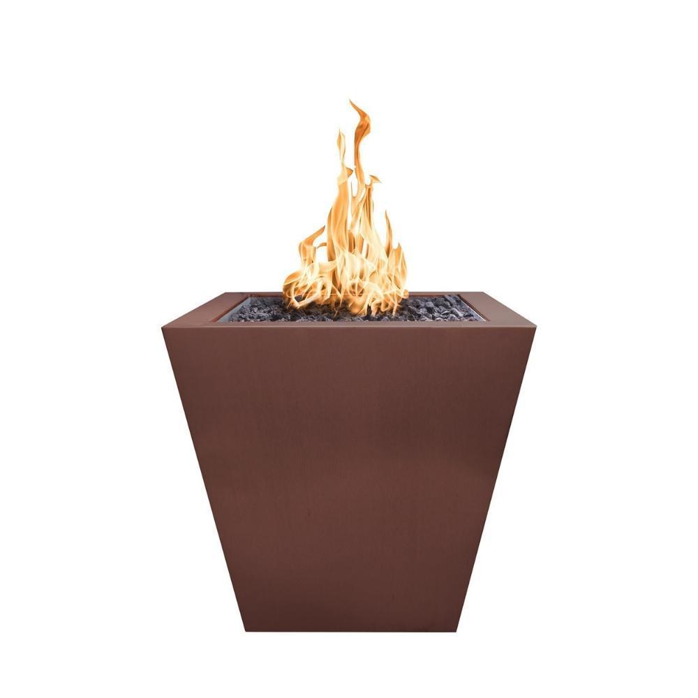 Outdoor Plus Vista 24-Inch Copper Gas Fire Pit - Match Lit (OPT-FPT2500)