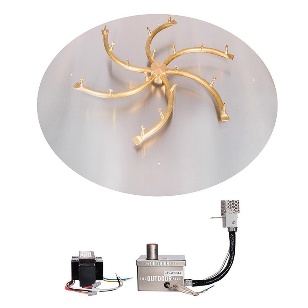 Outdoor Plus Triple "S" Bullet Gas Burner - Electronic, Sizes: 8" - 48" Diameter