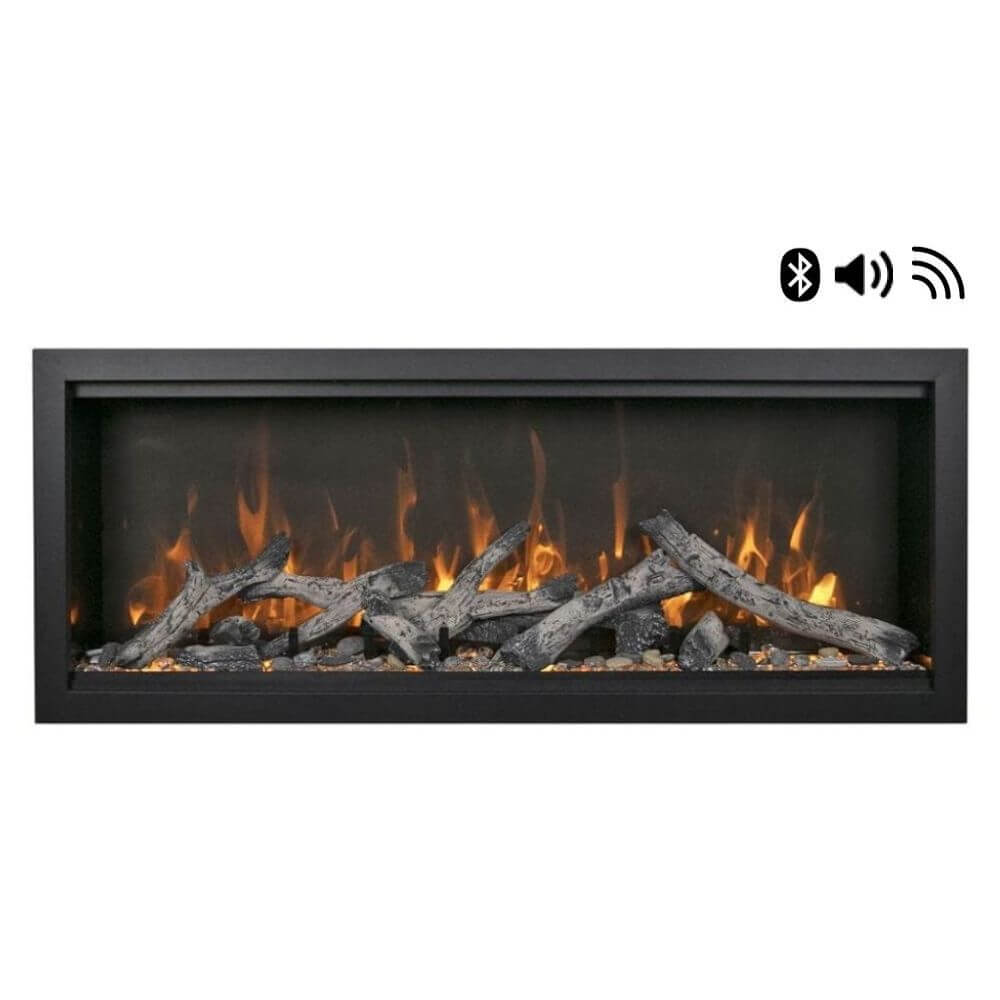 Amantii Symmetry Bespoke Tall-View Smart Electric Fireplace