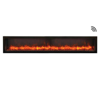 Amantii Panorama DEEP 88-Inch Built-in Smart Electric Fireplace