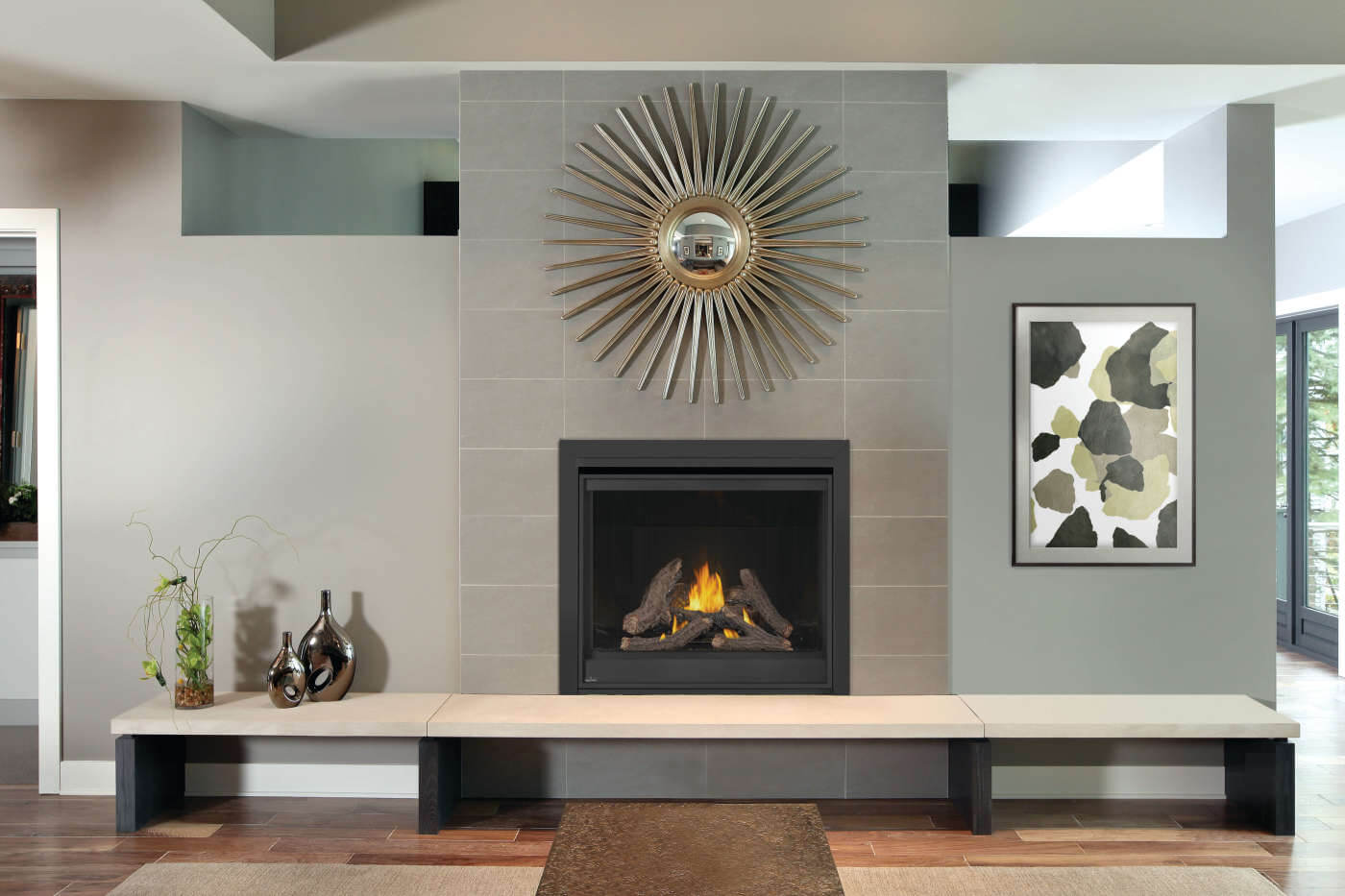 Napoleon Ascent Deep 42 Direct Vent Gas Fireplace