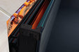 Napoleon Luxuria™ Direct Vent Gas Fireplace - closed up of the bracket