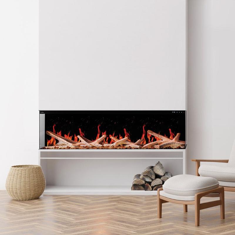 Napoleon Luminex 65" LCD Electric Linear Built-in Fireplace