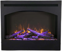 Amantii 31" ZECL 3228 STL Electric Fireplace