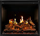 Napoleon Elevation™ X 36 Electric Fireplace with LCD Enhancement - orange flames