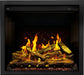 Napoleon Elevation™ X 36 Electric Fireplace with LCD Enhancement - yellow flame