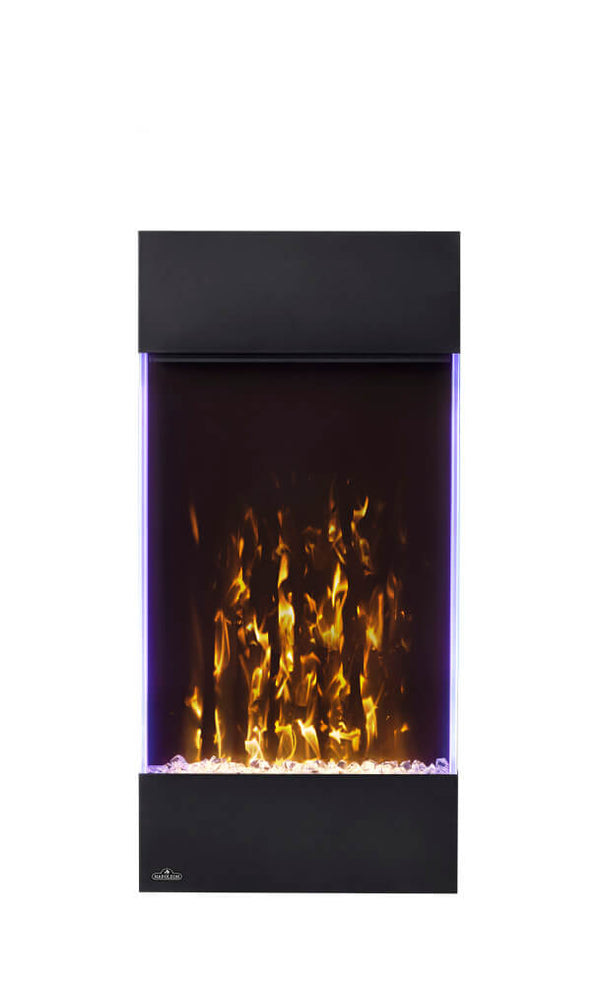 Napoleon Allure™ Vertical Series Wall Hanging Electric Fireplace - on a white background