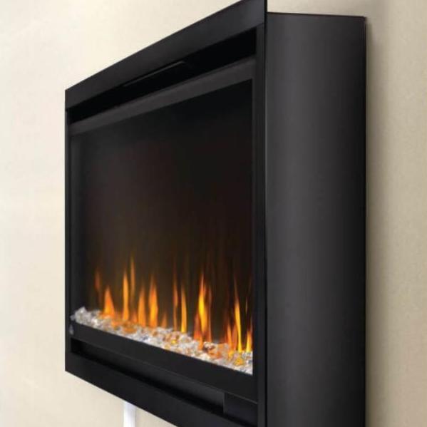 Napoleon Alluravision Slimline Built-In/Wall-Mounted Electric Fireplace