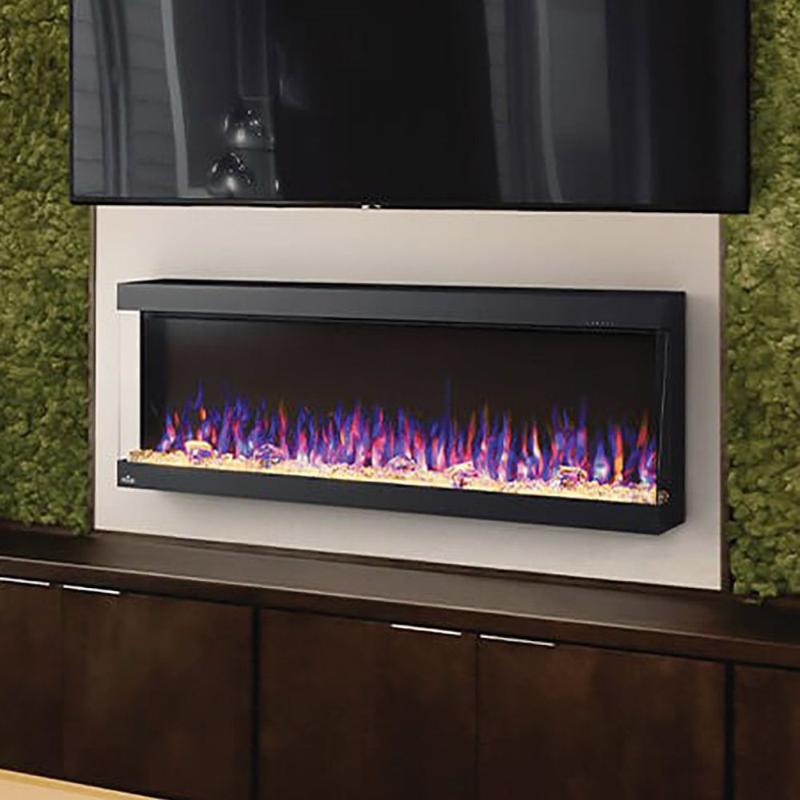 Napoleon Trivista Pictura 3-Sided Wall-Mounted Electric Fireplace