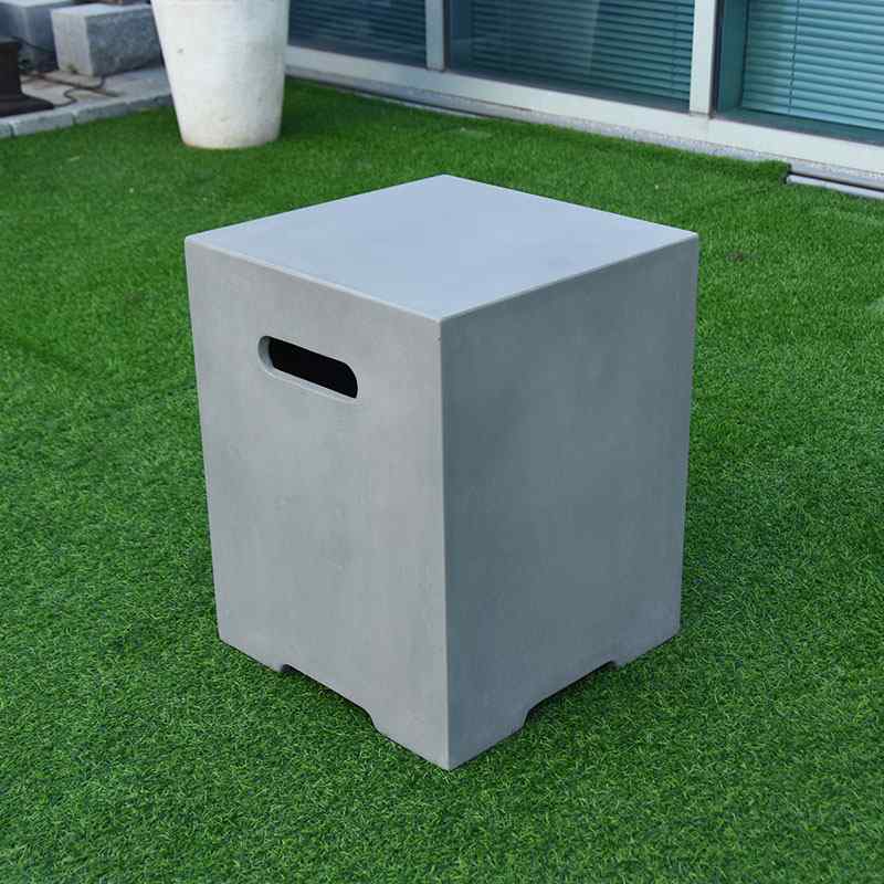 Elementi Square Tank Cover - Smooth Finish