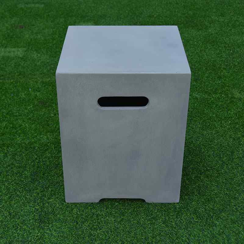 Elementi Square Tank Cover - Smooth Finish