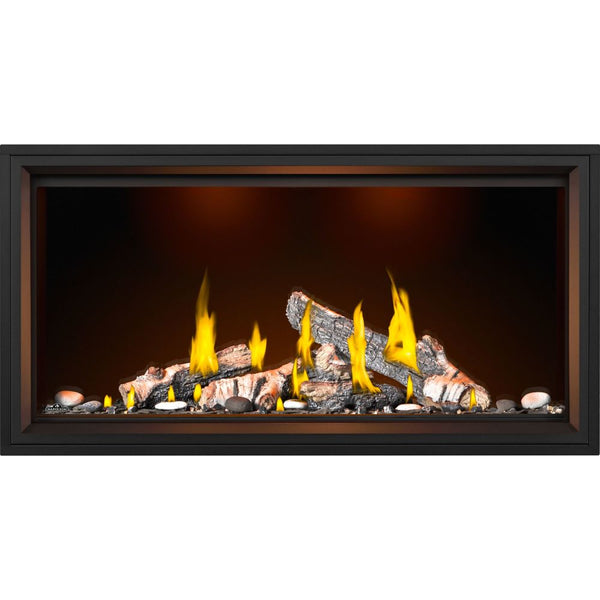 Tall Linear Vector with Luminous Logs