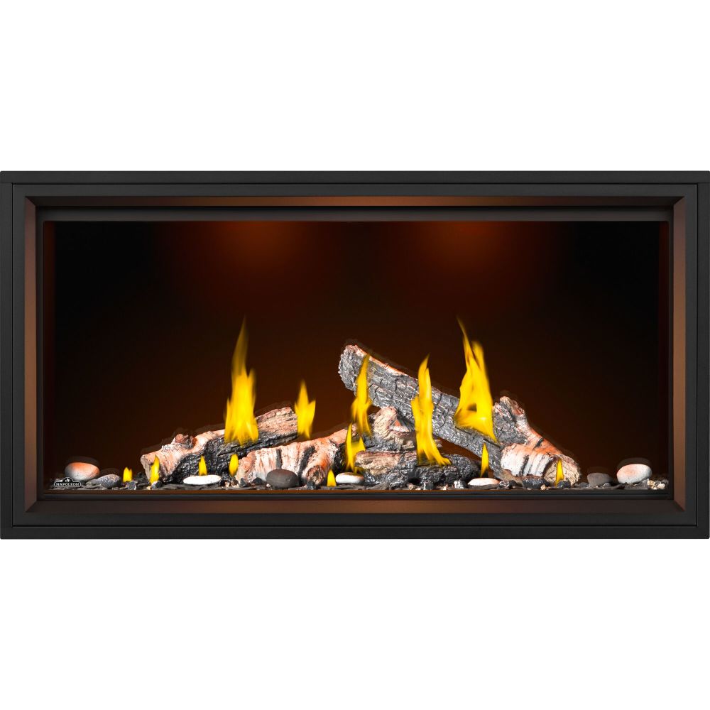 Tall Linear Vector with Luminous Logs