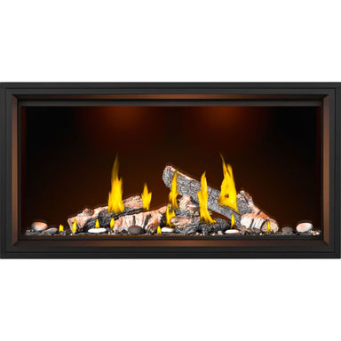 Tall Linear Vector with Luminous Logs