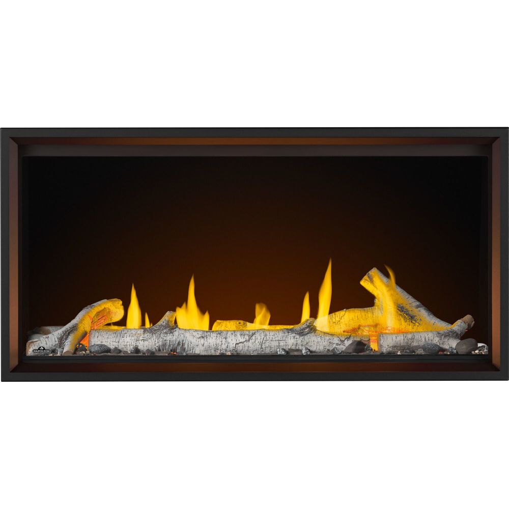 Napoleon Tall Linear Vector Direct Vent Gas Fireplace