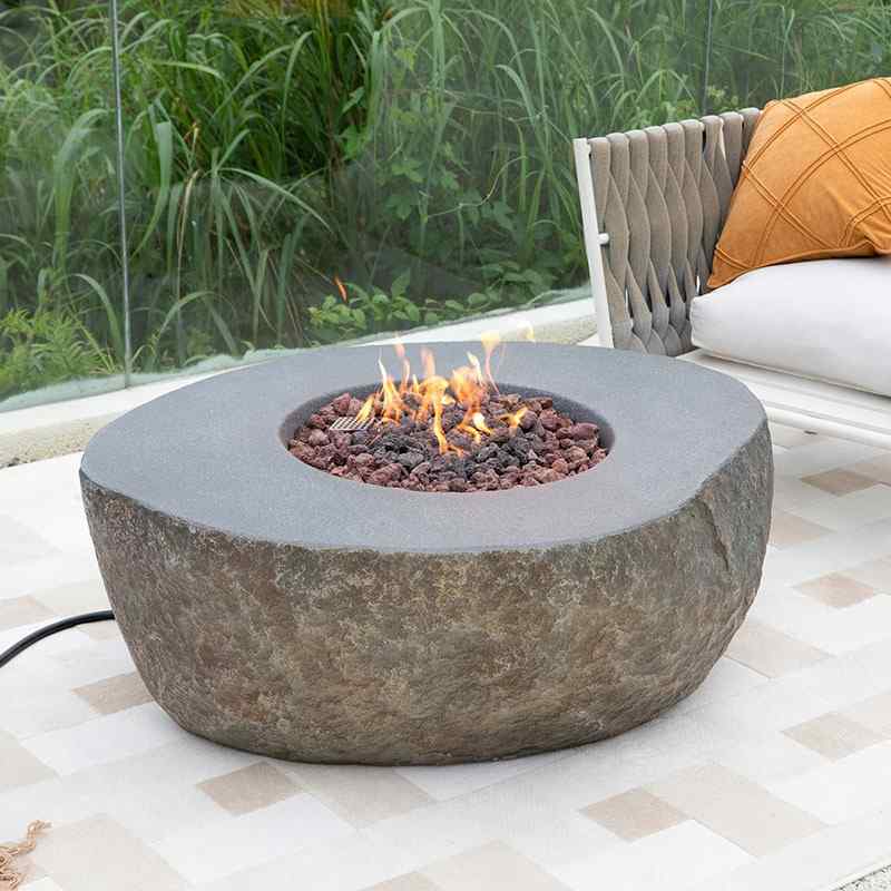 Elementi Boulder Fire Table