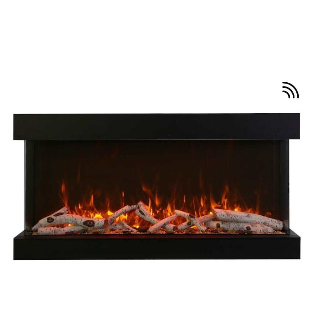 Amantii Tru-View 3-Sided Electric Fireplace