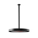 Bromic Eclipse Smart-Heat 2900 W ceiling-mounted electric heater in sleek black design.