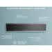 Bromic Platinum Smart-Heat electric heater features, showcasing a sleek design and adjustable mounting options.