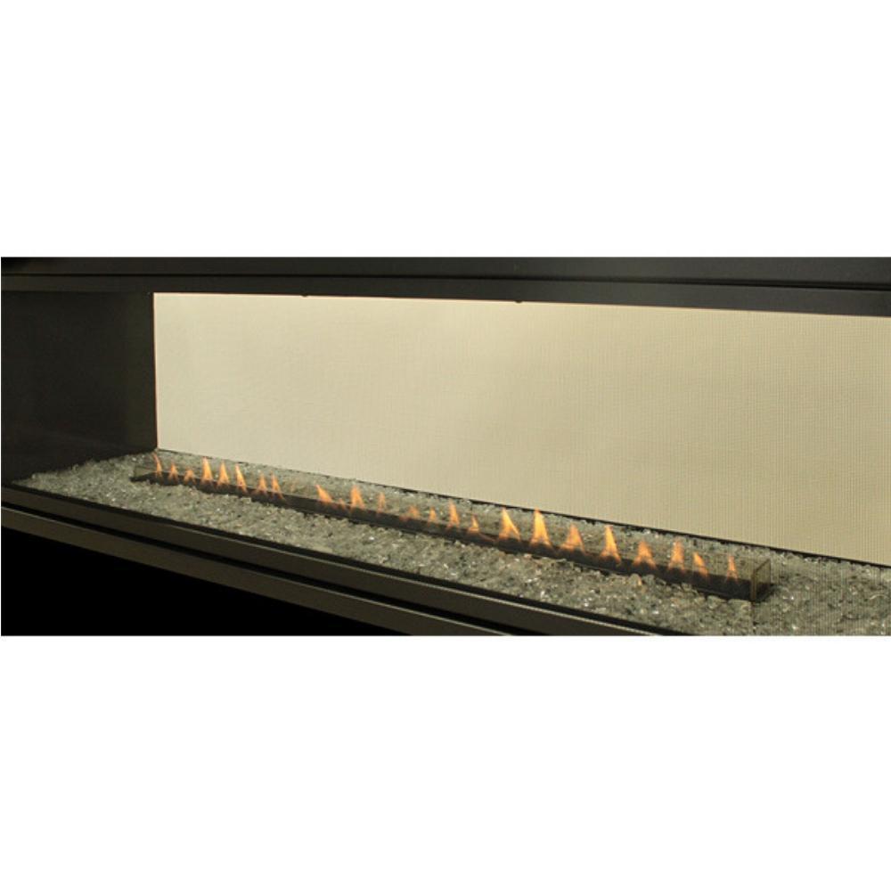 Empire Boulevard 48-Inch Linear Vent-Free See-Through Gas Fireplace 