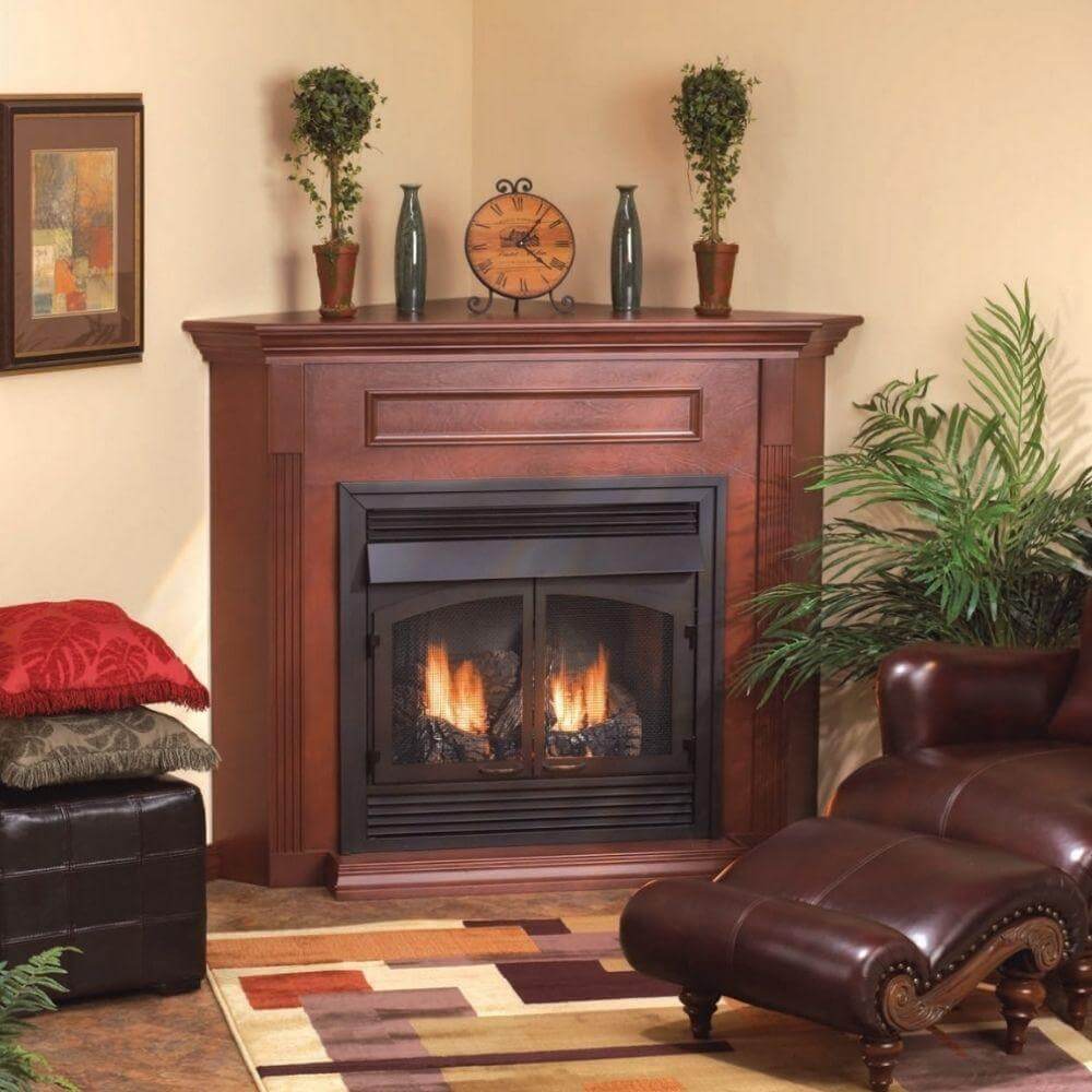 Empire Cabinet Mantels for Vail Premium Gas Fireplaces