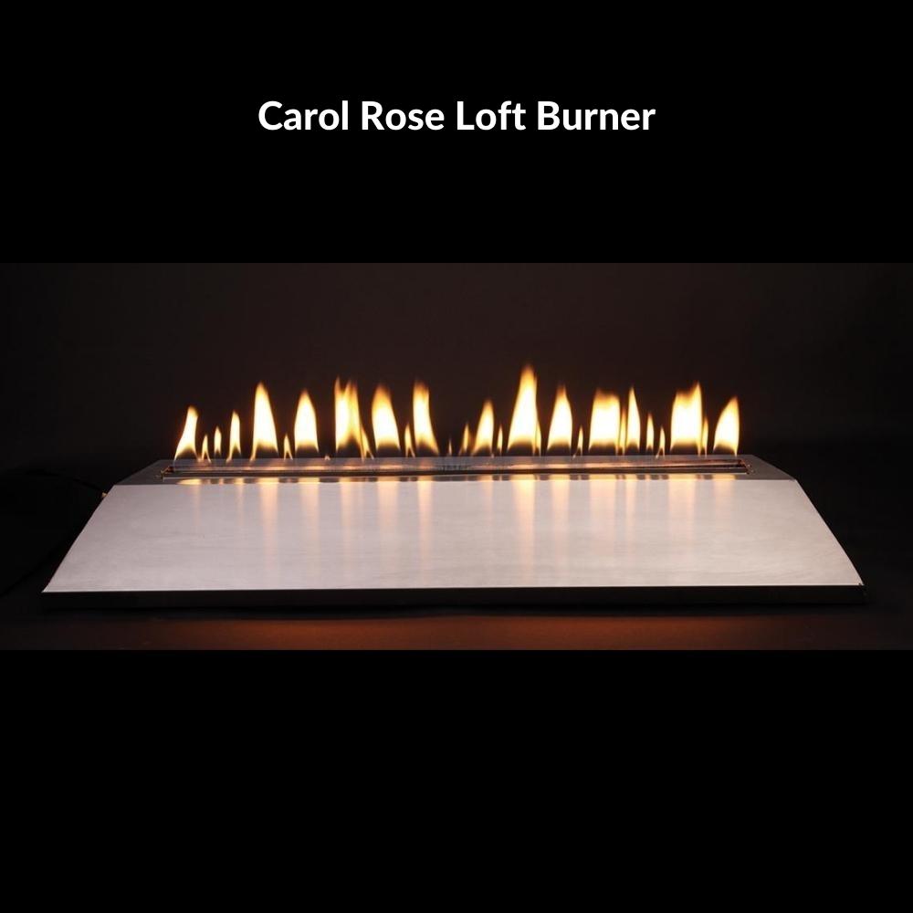 Empire Carol Rose Outdoor Premium Stainless Steel Firebox - Loft burner