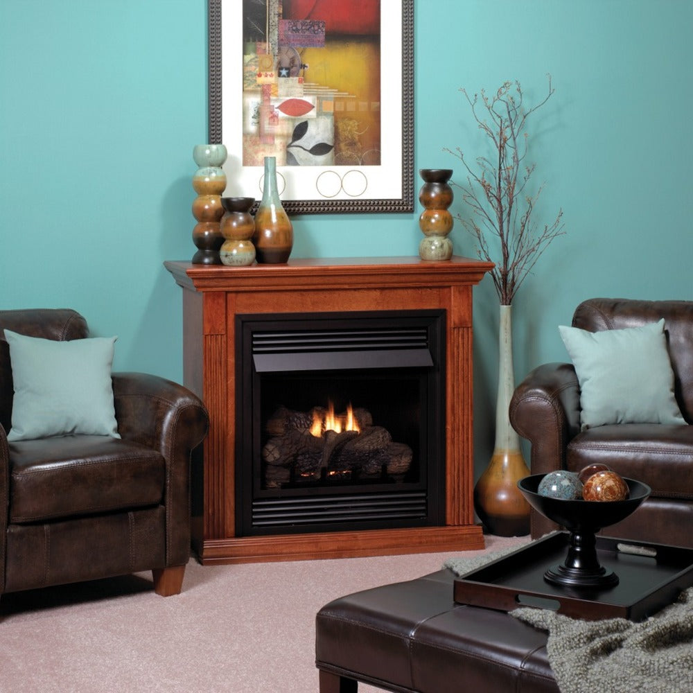Empire Vail 26 Deluxe Vent-Free Fireplace with Contour Burner