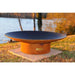 Fire Pit Art Asia 36-Inch Handcrafted Carbon Steel Fire Pit (AS36) - outdoors