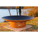 Fire Pit Art Asia 72-Inch Handcrafted Carbon Steel Fire Pit (AS72) - outdoors 