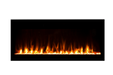 Evolution 60″ WiFi Enabled Wall Mounted Electric Fireplace - with orange flame