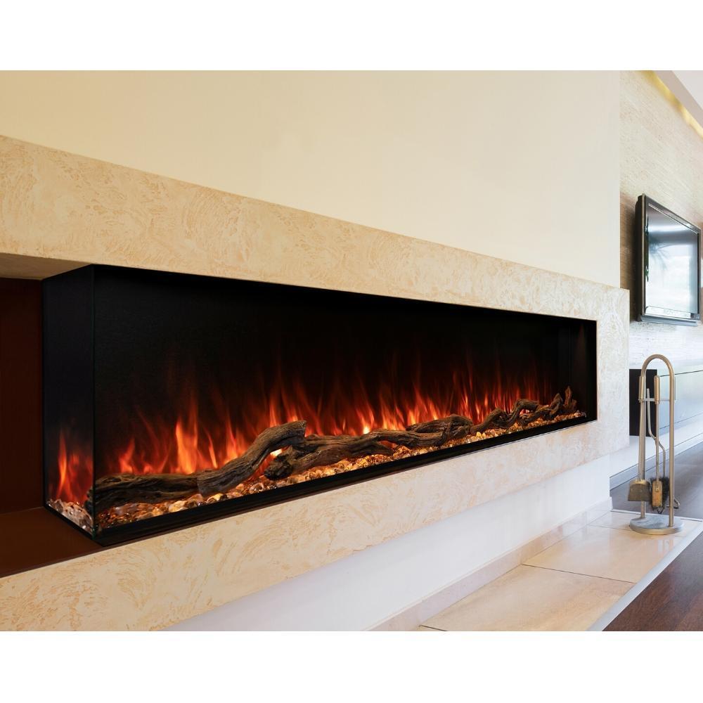 Modern Flames "Landscape Pro Multi" 3-Sided Smart Electric Fireplace, Sizes: 44"- 120"