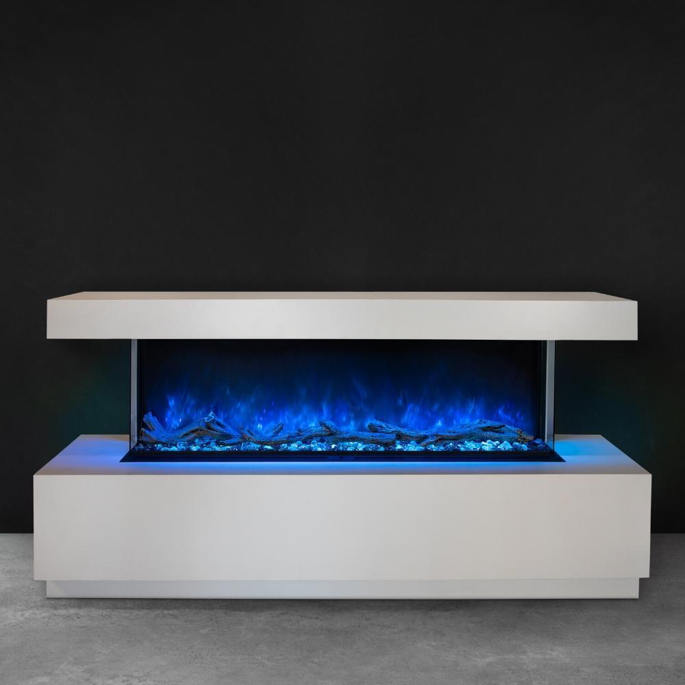 Modern Flames "Landscape Pro Multi" 3-Sided Smart Electric Fireplace, Sizes: 44"- 120"