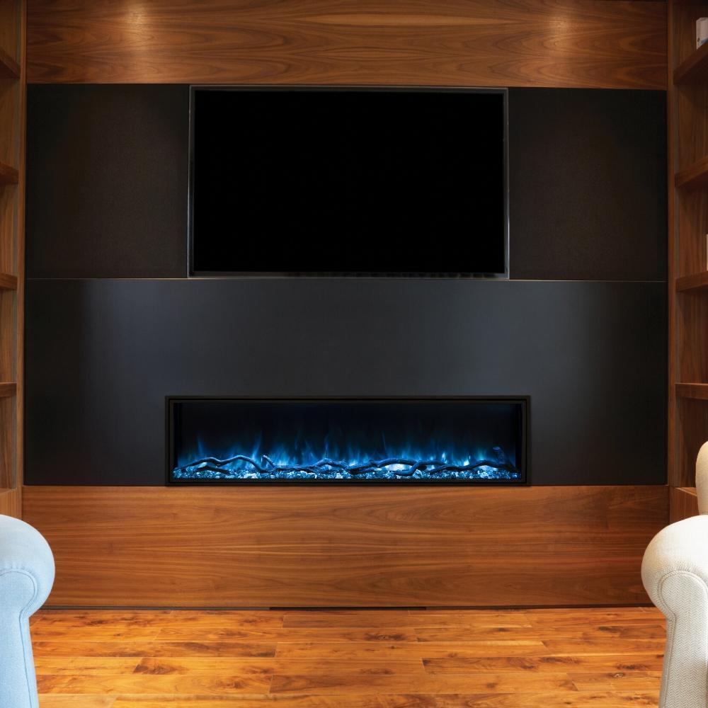 Modern Flames "Landscape Pro Slim" Smart Electric Fireplace, Sizes: 44" - 96"