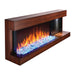 Napoleon Stylus 59-Inch Wall Mounted Electric Fireplace with USB port and contemporary design.