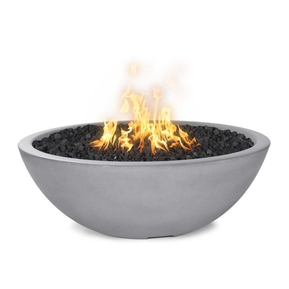 Outdoor Plus Sedona 27-Inch Round Concrete Gas Fire Bowl - Electronic (OPT-27RFOE)