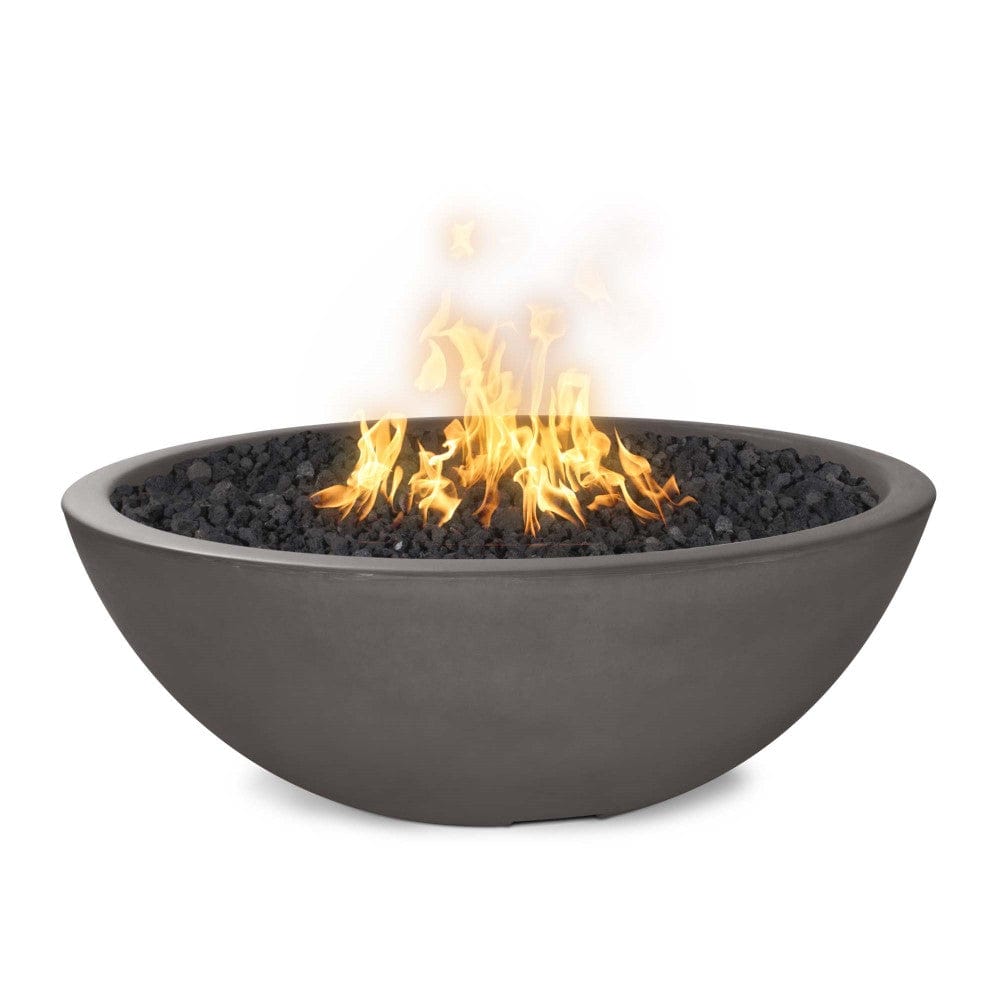 Outdoor Plus Sedona 27-Inch Round Concrete Gas Fire Bowl - Electronic (OPT-27RFOE)