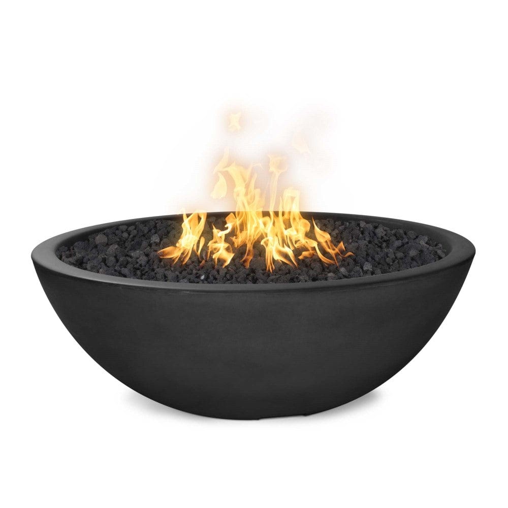 Outdoor Plus Sedona 27-Inch Round Concrete Gas Fire Bowl - Electronic (OPT-27RFOE)