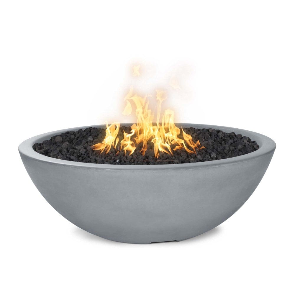 Outdoor Plus Sedona 27-Inch Round Concrete Gas Fire Bowl - Electronic (OPT-27RFOE)