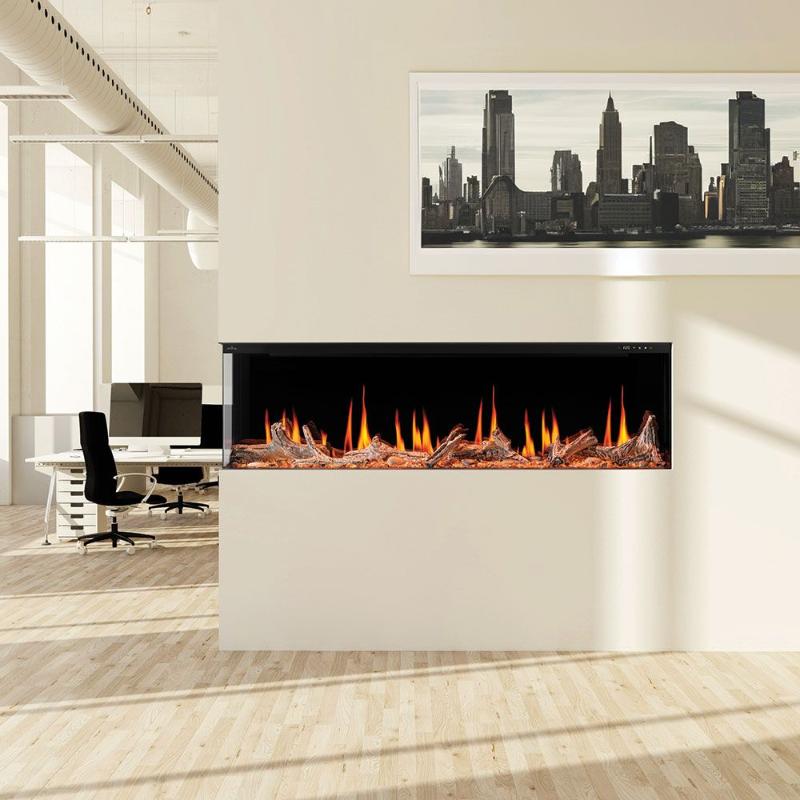 Napoleon Luminex 65" LCD Electric Linear Built-in Fireplace