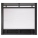 SimpliFire Front For Inception Built-In Electric Fireplace - A black frame set against a white background.