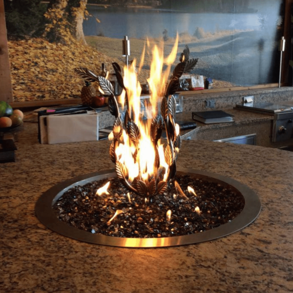 Outdoor Plus Burning Bush Ornamental Gas Burner (OPT-BB)
