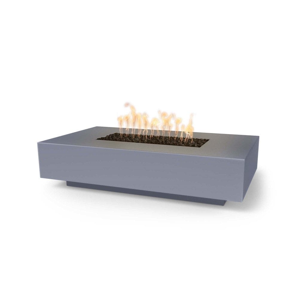 Outdoor Plus Cabo 56-Inch Rectangular GFRC Gas Fire Pit Table - Flame Sense
