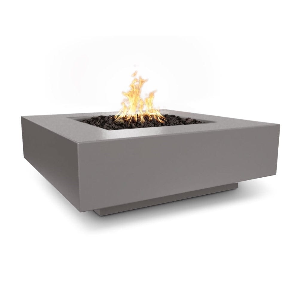 Outdoor Plus Cabo Square GFRC Gas Fire Pit Table - Flame Sense